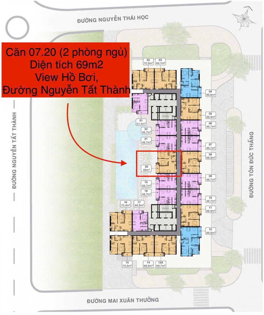 [Bán Nhanh] Căn 2 Phòng Ngủ Dự Án Grand Center Quy Nhơn - View Hồ Bơi - Giá Tốt!