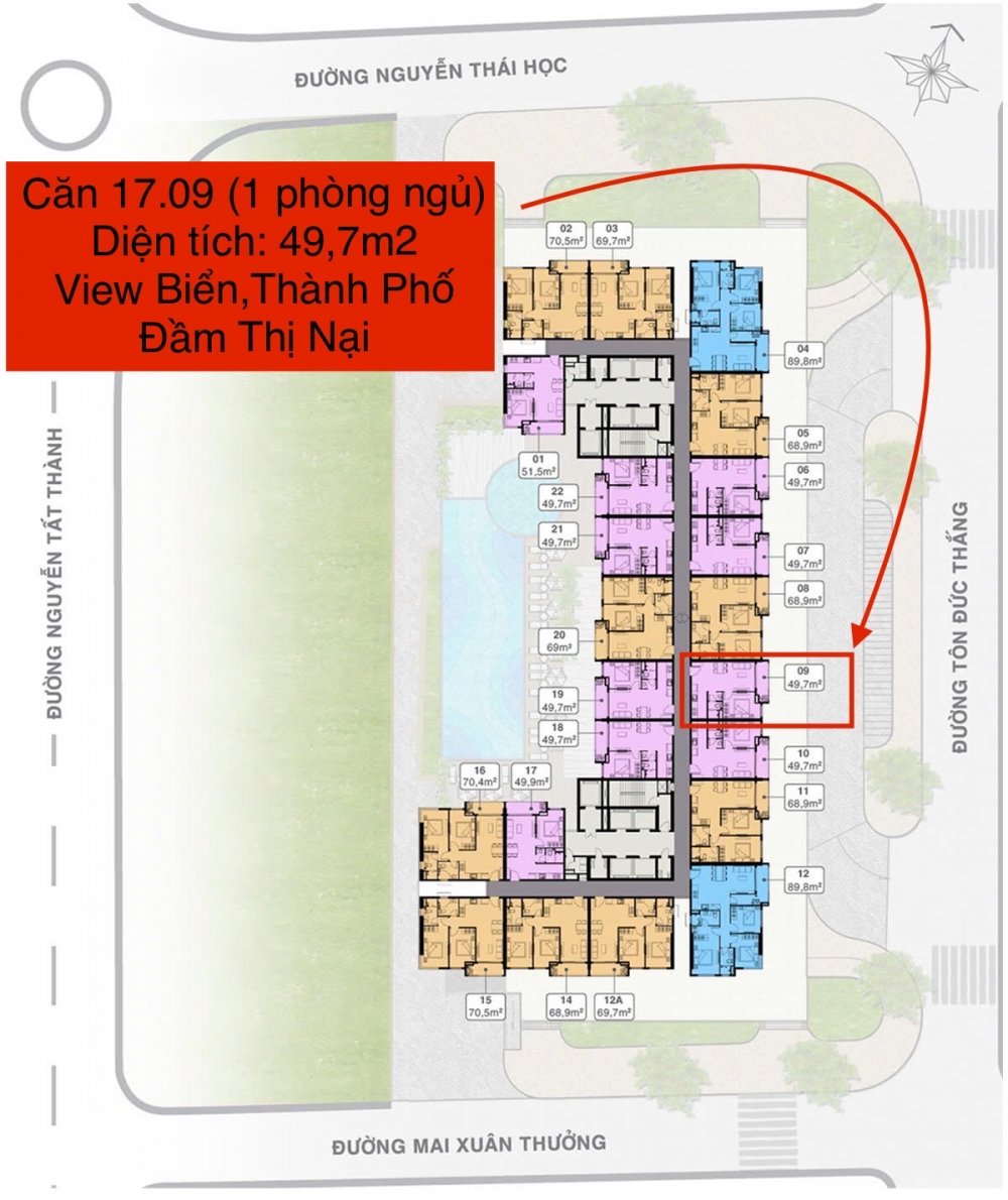 Bán Nhanh Căn 1 Phòng Ngủ Hướng Đông Bắc Giá Tốt - Căn Hộ Grand Center Quy Nhơn. Bán Nhanh Căn 1 Phòng Ngủ Hướng Đông Bắc Giá Tốt - Căn Hộ Grand Center Quy Nhơn.
