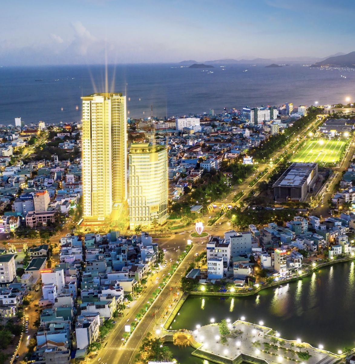 Tiến Độ Căn Hộ Grand Center Quy Nhơn Tháng 03/2024 tien do can ho grand center quy nhon thang 032024